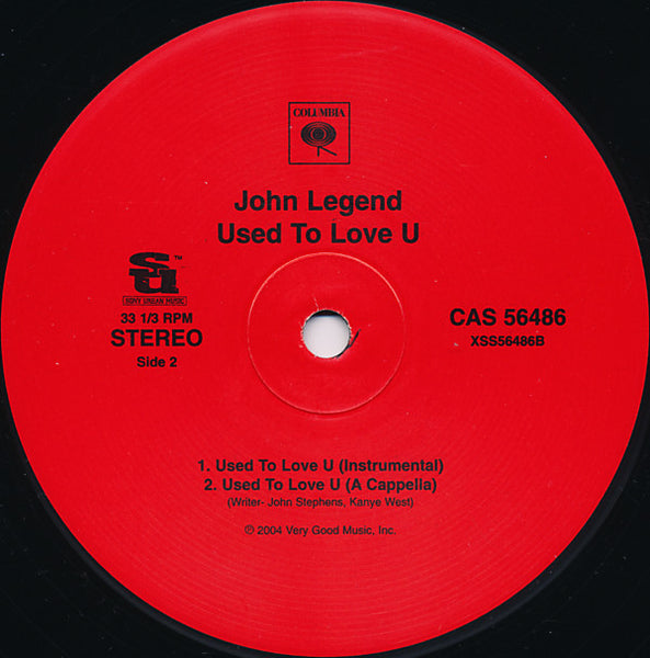 John Legend : Used To Love U (12")