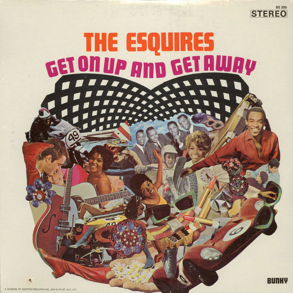The Esquires : Get On Up And Get Away (LP, Album, Pit)