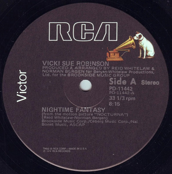 Vicki Sue Robinson : Nightime Fantasy / Feels So Good It Must Be Wrong (12", Single)