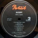 Accept : Metal Heart (LP, Album, Pit)
