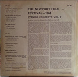 Various : Newport Folk Festival 1964 - Evening Concerts Vol. 2 (LP, Album, Mono)