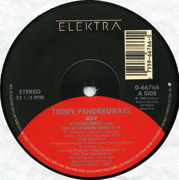 Teddy Pendergrass : Joy (12")