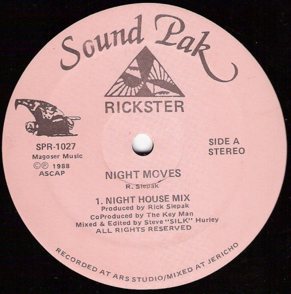 Rickster : Night Moves (12", Coo)