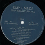 Simple Minds : Empires And Dance (LP, Album, RP)