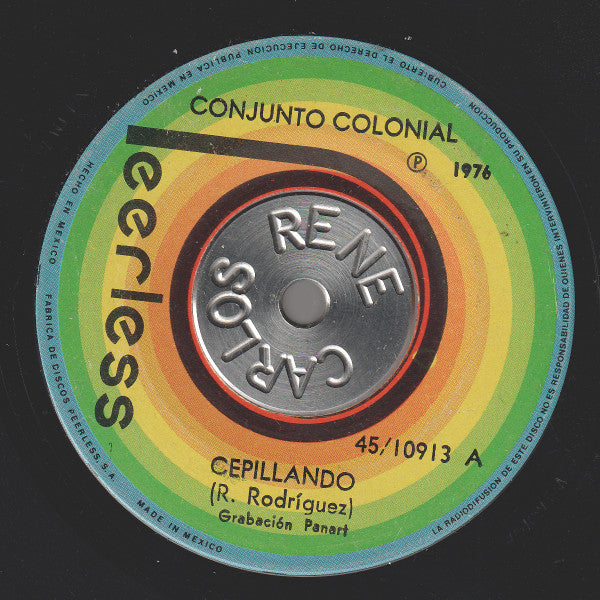 Conjunto Colonial : Cepillando / El Verdulero (7", Single)