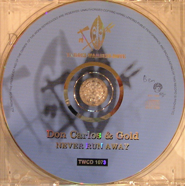Don Carlos (2) & Gold (2) : Never Run Away (CD, Album)