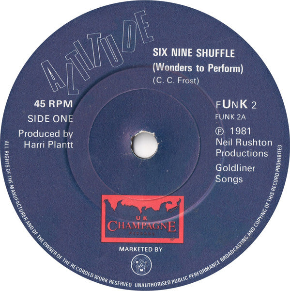 Altitude (8) : Six Nine Shuffle (Wonders To Perform) (7", Single)