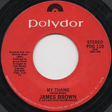 James Brown : Sex Machine / My Thang (7", RE, PRC)