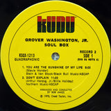 Grover Washington, Jr. : Soul Box  (2xLP, Album, Quad + Box)