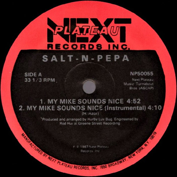 Salt-N-Pepa* : My Mike Sounds Nice / It's Alright (12")