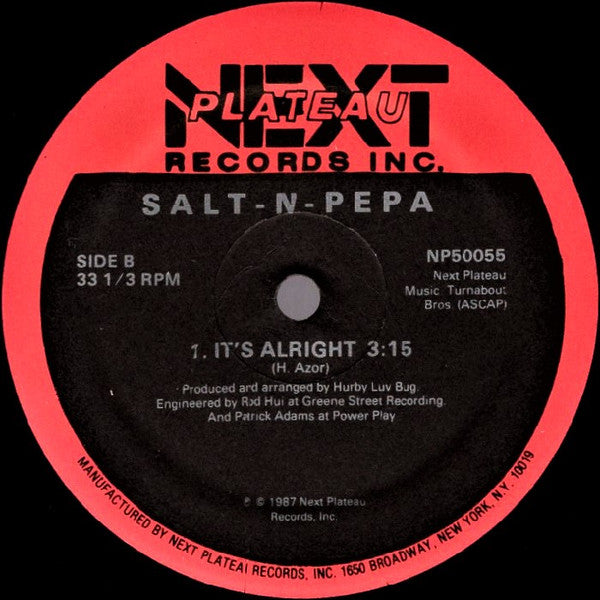 Salt-N-Pepa* : My Mike Sounds Nice / It's Alright (12")