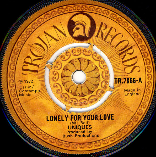 Uniques* / The Lions Den : Lonely For Your Love / Chick-A-Bow (7")