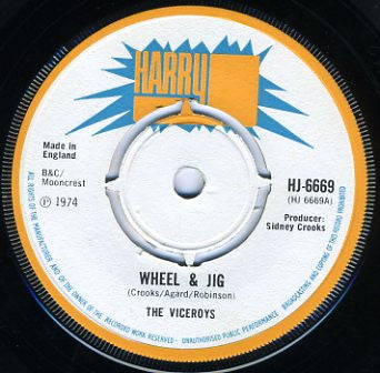 The Viceroys : Wheel & Jig (7", Single)