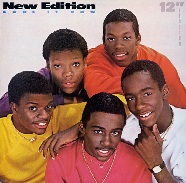 New Edition : Cool It Now (12", Single, Glo)