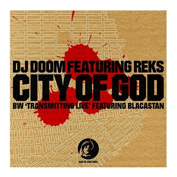 DJ Doom (2) : City Of God / Transmitting Live (10", EP, Ltd)