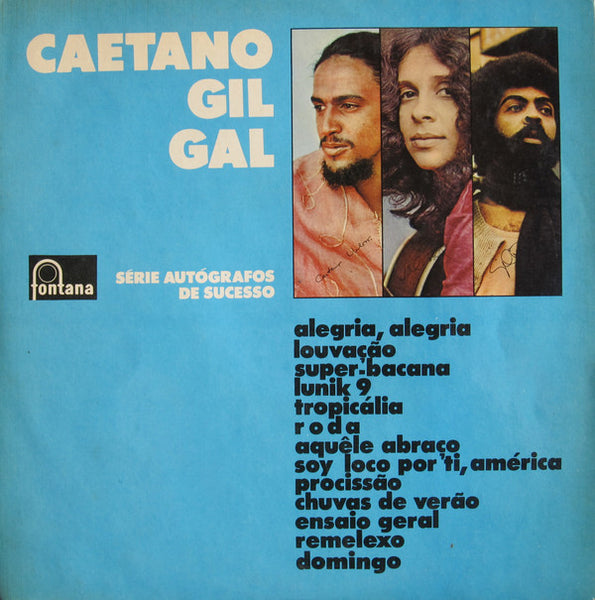 Caetano Veloso, Gilberto Gil, Gal Costa : Caetano Gil Gal (LP, Comp)