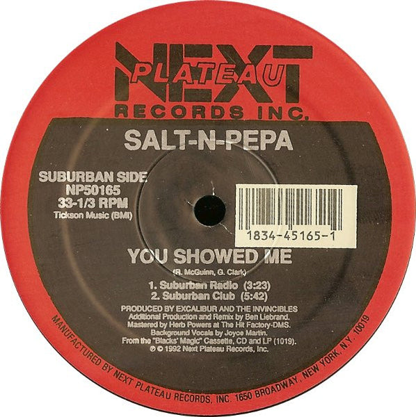 Salt-N-Pepa* : You Showed Me (12", Single)