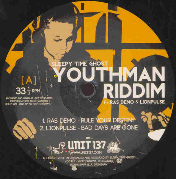 Sleepy Time Ghost Feat. Ras Demo & Lionpulse : Youthman Riddim (12")
