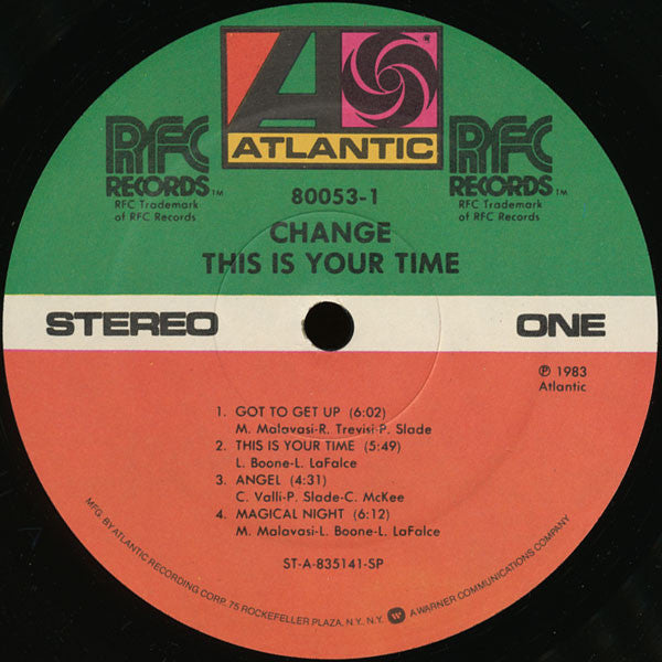 Change : This Is Your Time (LP, Album, SP )