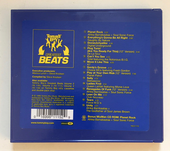 Various : Tommy Boy's Greatest Beats 1981 - 1996 (5xCD + Box, Comp)