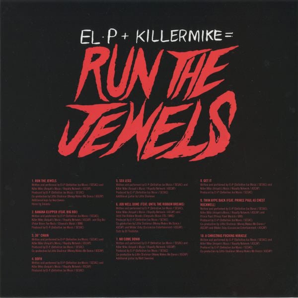 Run The Jewels : Run The Jewels (LP, Album)