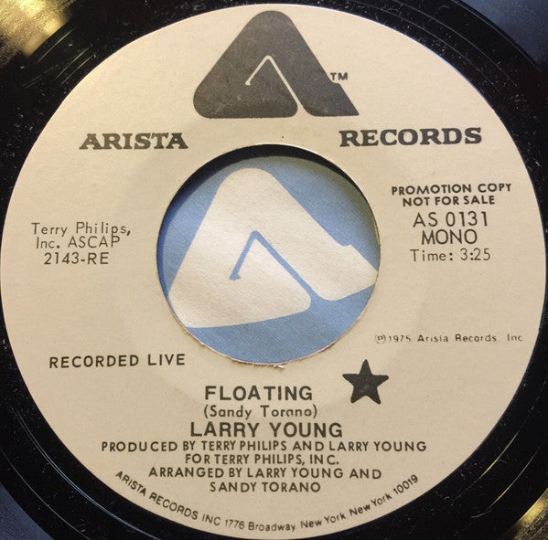 Larry Young : Floating (7", Single, Mono, Promo, Sty)