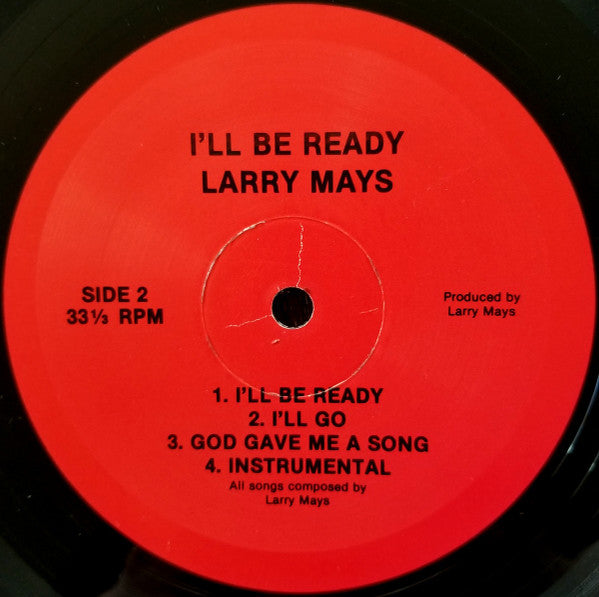 Larry Mays : I'll Be Ready (LP, Album)