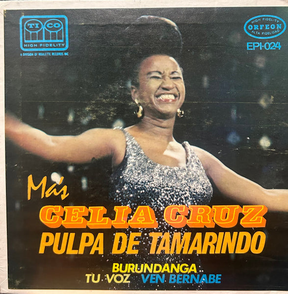 Celia Cruz : Más Celia Cruz (7", EP)