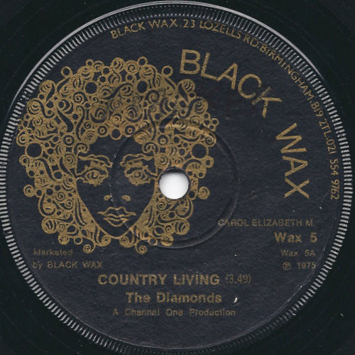 The Diamonds* : Country Living (7")