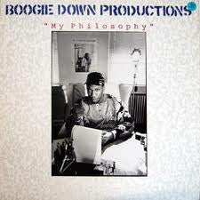 Boogie Down Productions : My Philosophy (12", SRC)