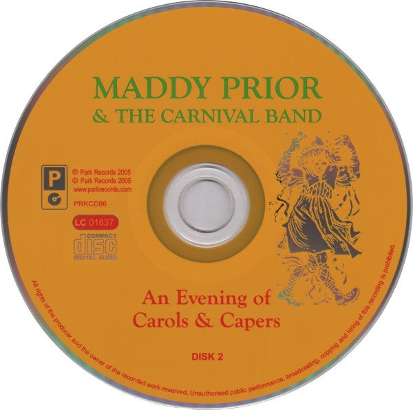 Maddy Prior & The Carnival Band : An Evening Of Carols & Capers (2xCD, Album)