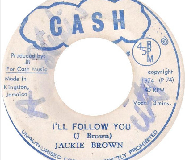 Jackie Brown : I'll Follow You (7")
