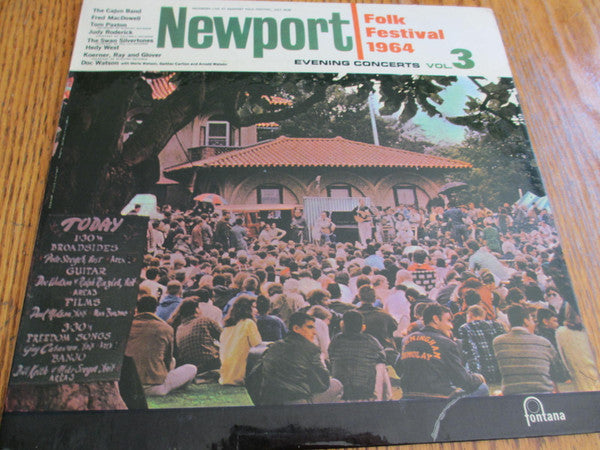 Various : Newport Folk Festival 1964 - Evening Concerts Vol. 3 (LP, Album, Mono)