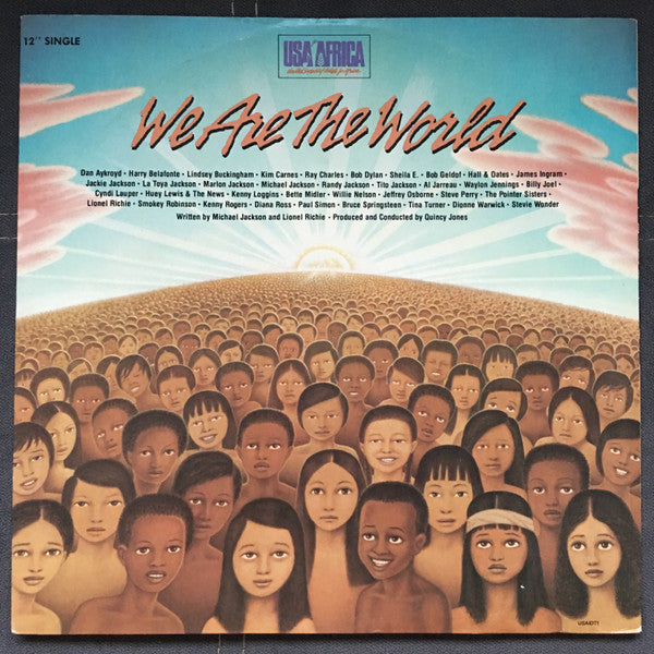 USA For Africa : We Are The World (12", Single)