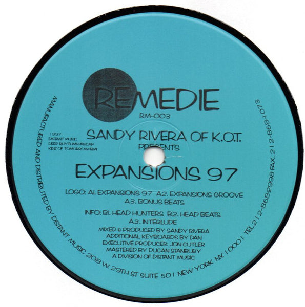 Sandy Rivera : Expansions 97 (12")