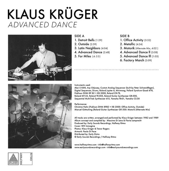 Klaus Krüger : Advanced Dance (LP, Album)