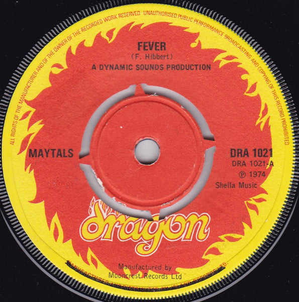 Maytals* : Fever (7", Single)