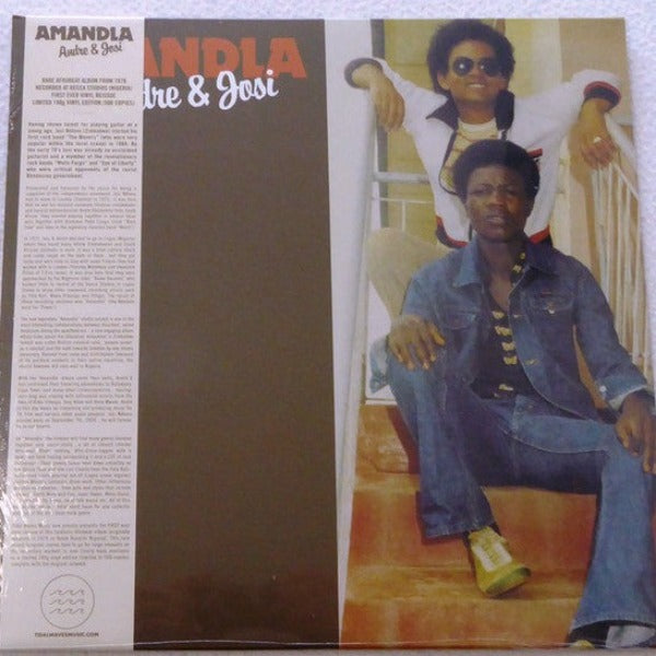André Abrahamse & Josi Ndlovu : Amandla (LP, Album, Ltd, RE)