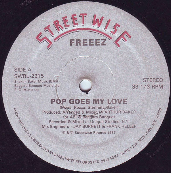 Freeez : Pop Goes My Love (12")
