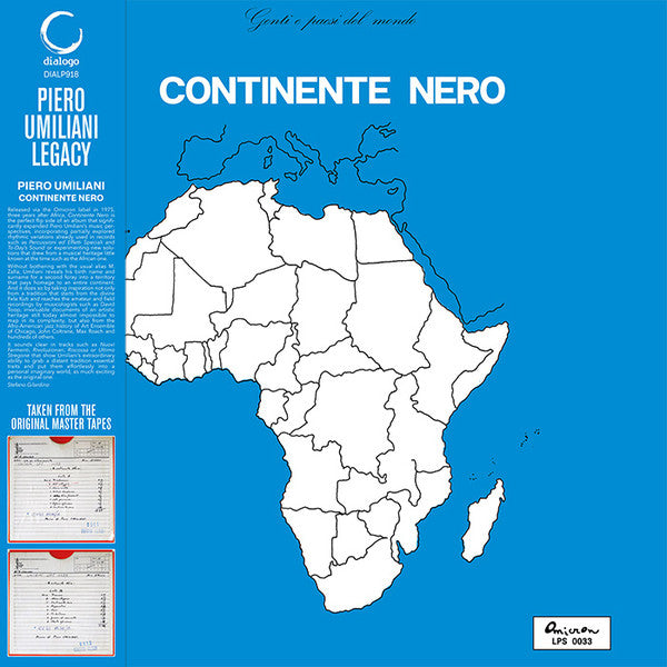 Piero Umiliani : Continente Nero (LP, Album, RE)