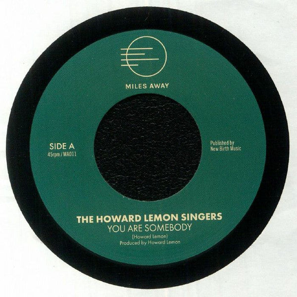 Howard Lemon Singers : You Are Somebody / For The Children (7")