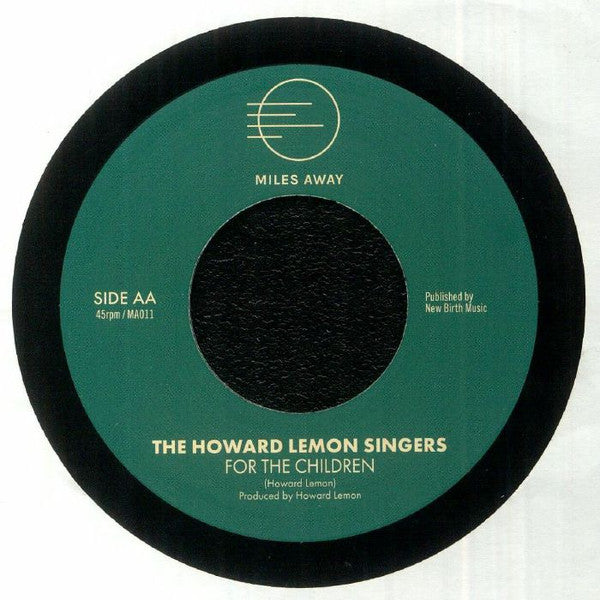 Howard Lemon Singers : You Are Somebody / For The Children (7")