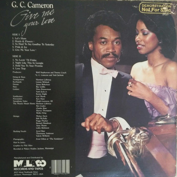 G.C. Cameron : Give Me Your Love (LP, Album)