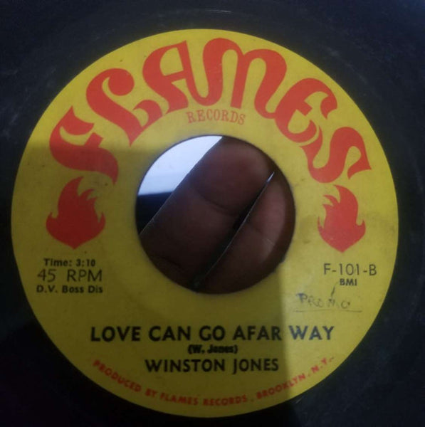 Winston Jones (2) : Looking For A Home / Love Can Go Far Way (7")