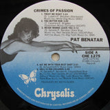 Pat Benatar : Crimes Of Passion (LP, Album)