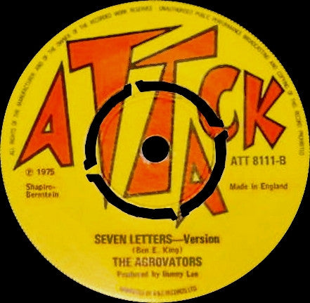 Delroy Wilson : Seven Letters (7", Single)
