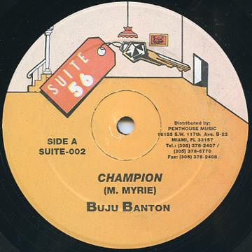 Buju Banton : Champion (12")