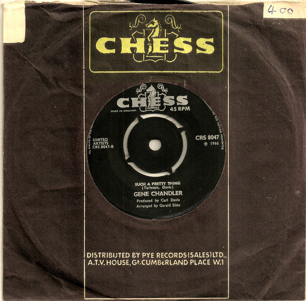 Gene Chandler : I Fooled You This Time / Such A Pretty Thing (7", Single)