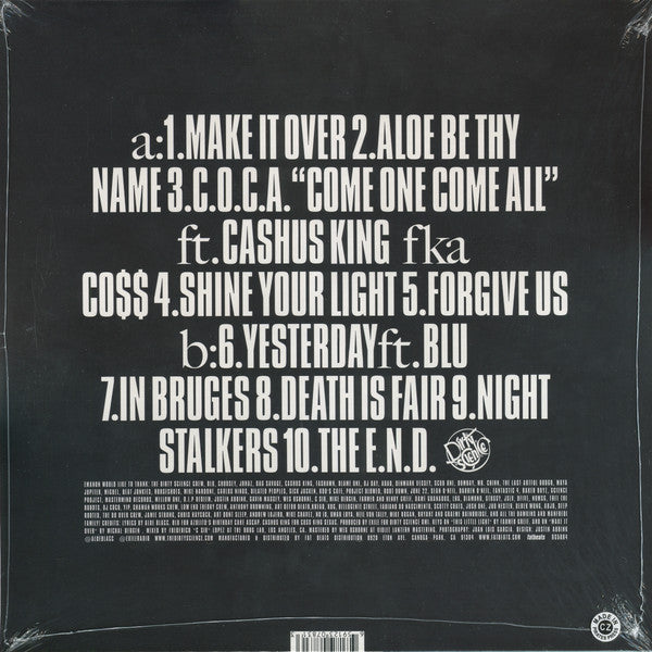 Emanon (3) : Dystopia (LP, Album, Blu + Flexi, 7", S/Sided)