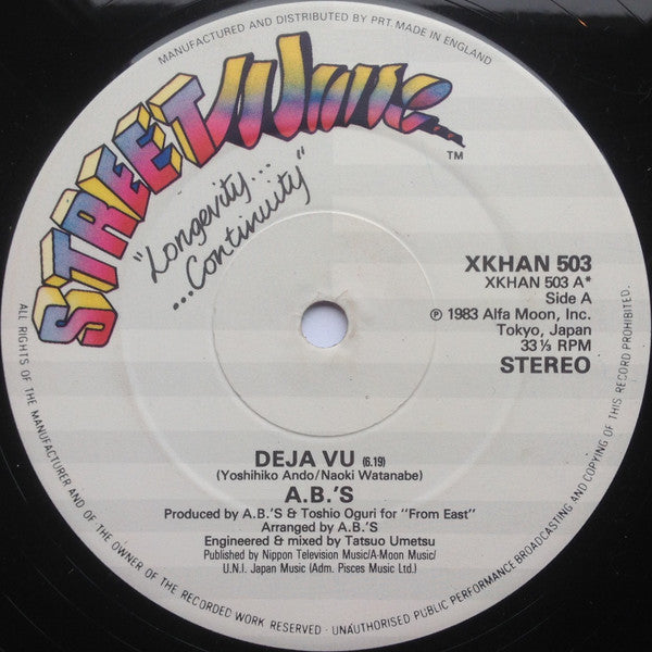 A.B.'s* : Deja Vu (12")